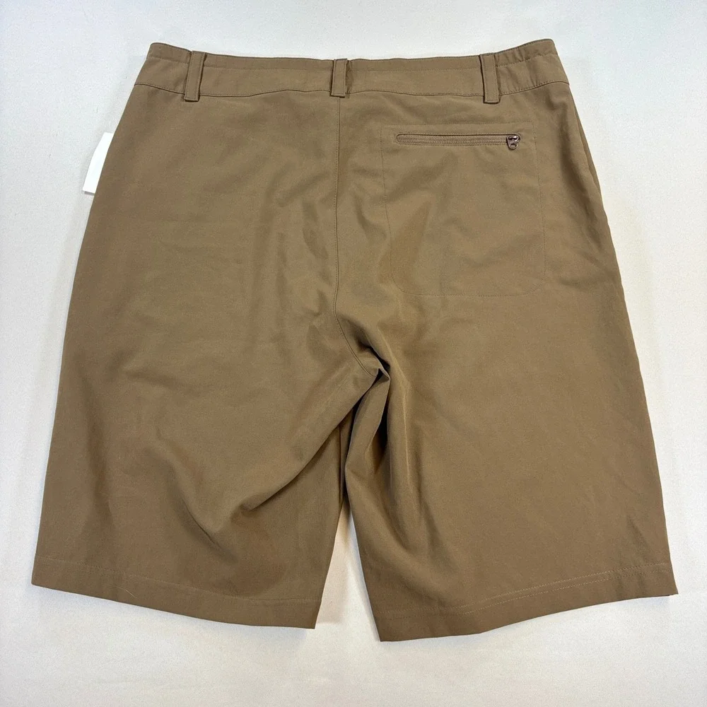 Smartwool Shorts Mens Medium Brown NWT Stretch Hiking Outdoor Travel Golf 10in